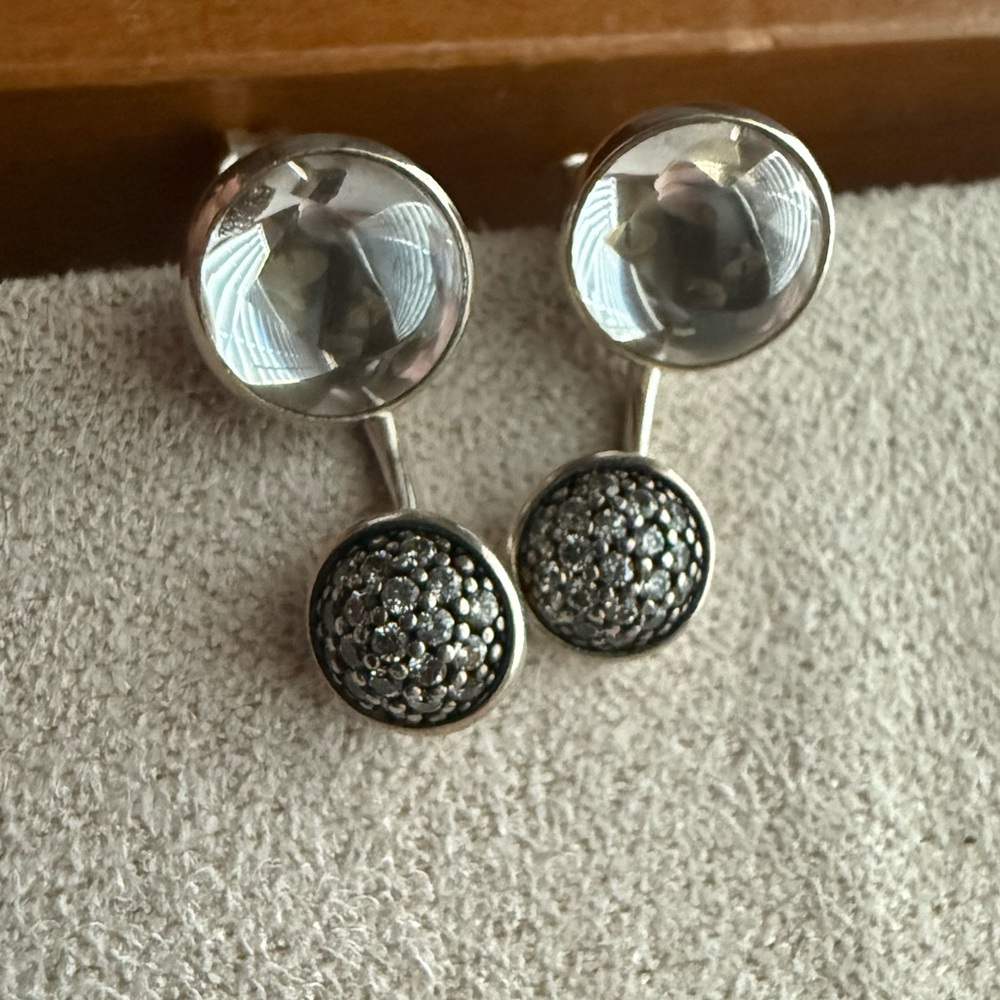 Pandora stud earrings